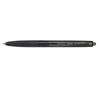 Pilot Bolígrafo Super Grip-G retráctil Punta 1 mm Tinta base de aceite Negro Pack de 12