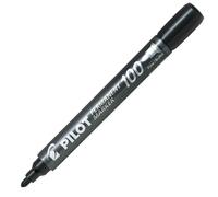 Pilot Rotulador permanente SCA-100 punta redonda 1 mm negro