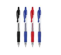 Pilot Pack 4 , Boligrafo G2 07 Luz Azul Fino Retráctil Gel Bolígrafo Punta Redonda 0.7mm Punta Punta 0.39mm Ancho de Línea Rellenable BL-G2-7, Boli pilot G2 Paquete de 4 und. en Colores esencial (2