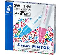 Pilot Pintor Marcador de Punta Mediana, Blanco (White), 4.5 mm