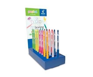 Pilot pop lol expositor de 24 boligrafos de tinta gel retractiles - pu