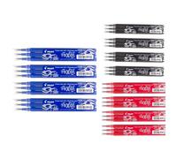 Pilot Frixion - Juego de minas de recambio para bolígrafos, 4 packs con 3 recambios cada uno