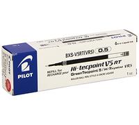 Pilot - Recarga para bolígrafo retráctil V5 (12 unidades), color rojo