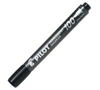Pilot Rotulador permanente SCA-100 punta redonda 1 mm negro