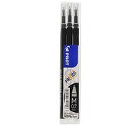 Pilot Pen – Recambios Frixion Ball – Negro – Punto medio – Set de 3