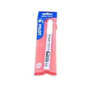 Pilot Super Colour - Marcador de punta fina, color blanco