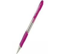 Pilot Supergrip - Bolígrafo, 12 unidades, color rosa, tinta azul