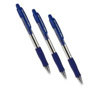 Pilot Supergrip - Bolígrafo de punta redonda (714352) (Paquete de 3)