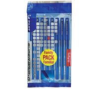 Pilot Supergrip G Set de 8 bolígrafos de punta media azul