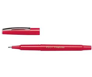 Pilot SW-PPF 0.4mm Fineliner Pen Bulk Pack (12pcs) - Red Ink