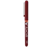 Pilot - V-Ball 05 - Bolígrafo Roller Tinta Liquida - Rojo - Punto Fino - (Caja 12 unidades)