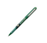 Pilot – Bolígrafo roller V Ball VB7 – tinta líquida, punta 0,7 mm – verde