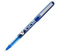 PILOT - V-Ball Liquid Ink Roller Pen, Extra Fine, Blue Barrel/Ink, Sold as 1 Dozen, PIL35201