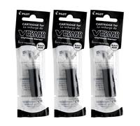 Pilot V BOARD MASTER Cartucho Recambio para Rotulador de Pizarra Blanca Tinta Negra (Pack de 3)