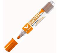 Pilot V Board Master Rotulador Recargable para Pizarra Blanca, Naranja, Set de 10 (Set de 10)