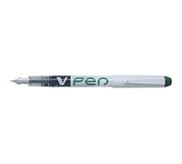 Pilot V-PEN - Juego de plumas desechables (3 unidades), color verde