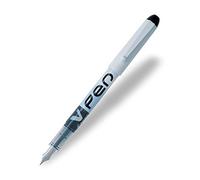 Pilot V-pen - Lote de 3 bolígrafos pluma desechable, color azul