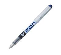 Pilot Pen Pluma de un solo uso V-Pen – 12 unidades, color azul