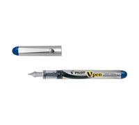 Pilot Pen Pluma desechable V-Pen Silver Azul