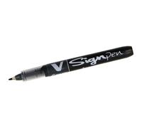 Pilot - V-Sign Pen - Punta De Fibra - Negro - Punto Medio - (Caja 12 unidades)