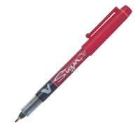 Pilot - V-Sign Pen - Punta De Fibra - Rojo - Punto Medio - (Caja 12 unidades)