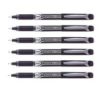 Pilot Pen Bolígrafo Hi‑Tec V10 – punta de aguja – 3 unidades – negro