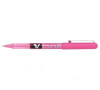 Pilot Vball - Bolígrafo roller (punta de metal extra fina, 0,5 mm), color rosa