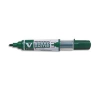 Pilot Vboard Master - Rotulador para pizarra blanca (punta fina, 10 unidades), color verde