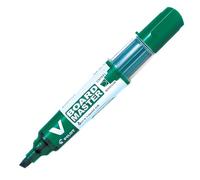 Pilot - Lote de 5 rotuladores recargables V Board Master Begreen punta biselada media verde