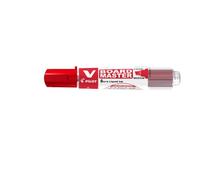 Pilot Pen Rotulador para pizarra V BOARD MASTER, punta biselada, rojo