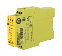 Pilz PNOZ X2.1, 24 VAC/DC, 2 contactos normalmente abiertos, número de artículo 774306. Dispositivo de seguridad
