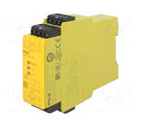 Pilz PNOZ X2.8P 24 VAC/DC, 3 contactos normalmente abiertos / 1 contacto normalmente cerrado, número de artículo 777301. Relé de seguridad