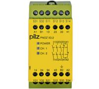 Pilz PNOZ X3.2, 230 VAC, 24 VDC, 3 contactos normalmente abiertos (3 NA), 774309, 1 contacto normalmente cerrado (1 NC), 1 contacto de señalización. Dispositivo de seguridad