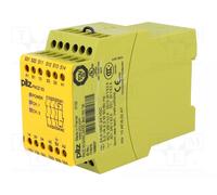 Pilz Relé de seguridad PNOZ X3 774310 – 24 VAC/24 VDC – 3 NA, 1 NC, 1 contacto de señalización