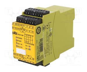 PILZ PNOZ X8P Relé de Seguridad 24VDC 3 Entradas