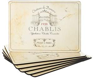 Pimpernel Manteles Individuales Vin de France. Juego de 6