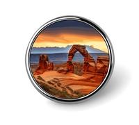 Pin de solapa del Parque Nacional Arches, broche ligero de moda, accesorio personalizado para la solapa de la ropa.