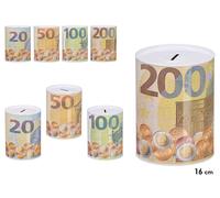PINCELLO Hucha Hojalata Billete Grande Surt 4
