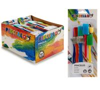 Pincello Juego 6 Pinceles de Pintura y Esponjas