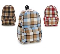 Pincello Mochila Cuadros Surtido Colores Oscuros