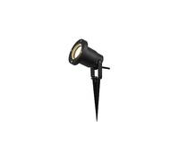 Fabrilamp Pincho exterior Clavos 1xegu10 Policarbonato Negro IP65 16,2x9,8d