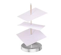 Pincho para Notas, Tenedor de Factura Recibo Oporte, Acero Inoxidable Pincho Portarrecibos, Soporte Para Notas de Papel, Soporte Para Notas Escritorio, para Restaurantes Bares Oficinas