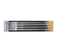 Pinchos para brochetas 43 cm, master grill, set de 4 unidades, acero i