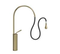PINCHU Grifo Fregadero Cocina, Cabezal Rociador Extraíble, Grifo de Lavabo Monomando Rotación de 360°, Mezclador para Cuarto de Baño, Apto para Lavabos y Fregaderos de Cocina