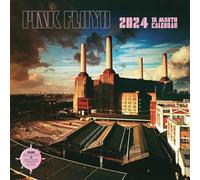 Pink Floyd Calendario 2024 - Planificador mensual a vista 30 cm x 30 cm - Producto oficial