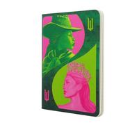 Paperblanks Cuaderno A6 cuadriculado Pink Goes Good with Green (Wicked Collection)