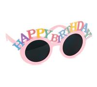 Pink Happy Birthday Glasses
