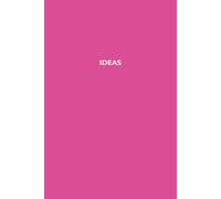 Pink Notebook 6x9 Blank | 100 Pages: Bright Creative Journal for Ideas, Notes & Expression | Minimalist Notebook |