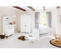 PINOLINO Florentina - Juego de estanterías para habitación infantil, color blanco