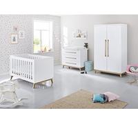 Pinolino Riva - Juego completo de habitación infantil, color blanco
